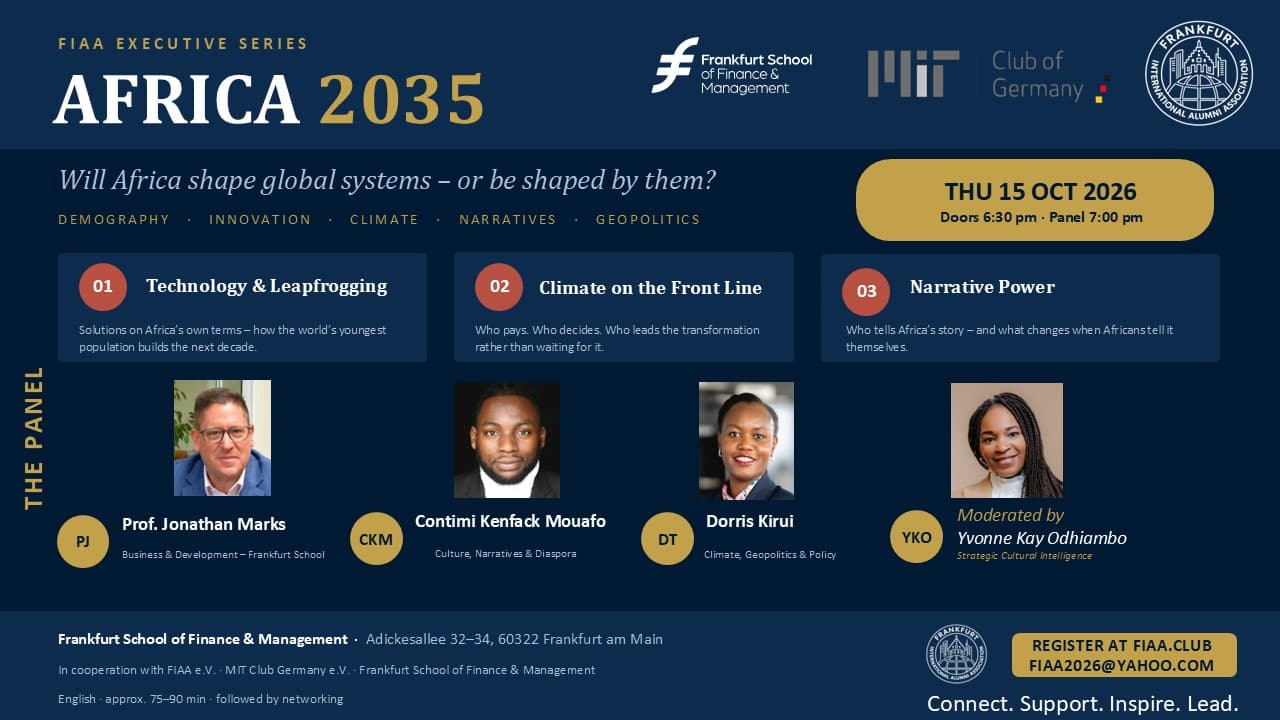 AFRICA 2035: Will It Shape Global Systems — or Be Shaped by Them?