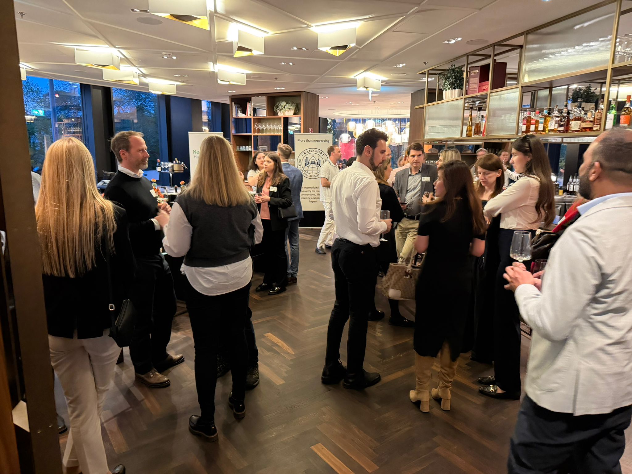 FIAA members networking at KaSa Bar